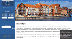 Desktop Screenshot of morze-ustka.pl